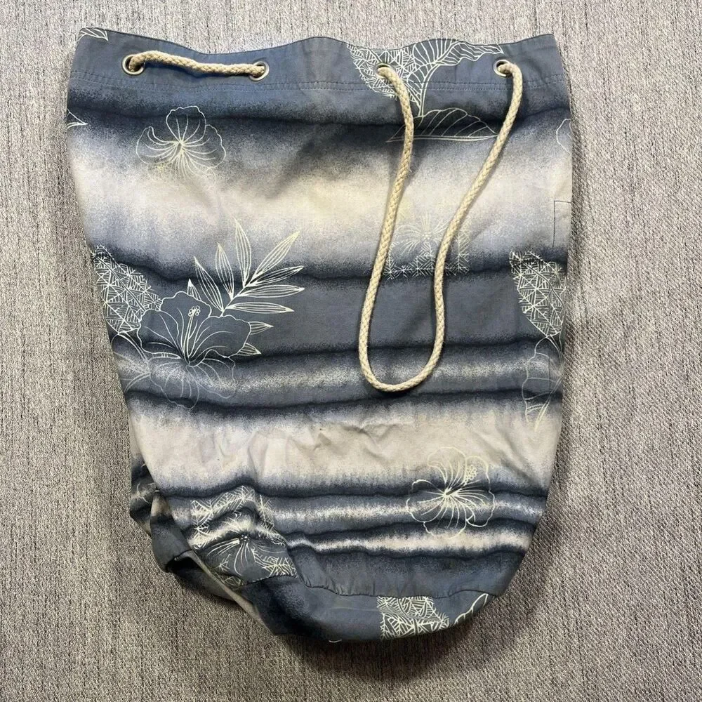 Tommy Bahama Men's Blue Bag - Drawstring Beach Bag